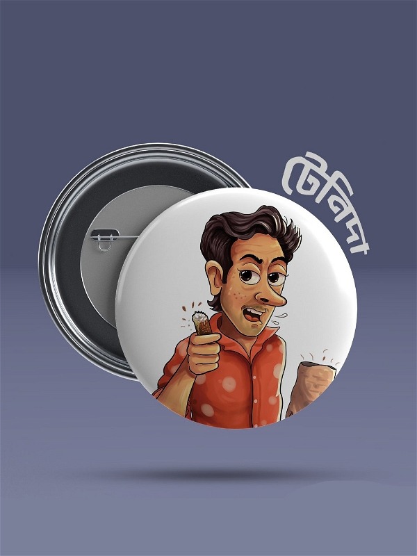 Tenida Pin Button Badge
